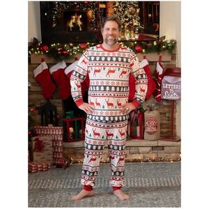 PatPat Mens‎ XL Christmas Pajamas Set Matching Family Outfits Sleepwear